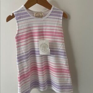 Girls' Striped Sleeveless TBBC Polly play dress NWT size 18-24 mths